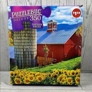 Puzzlebug 350 pieces Sunflower Farm